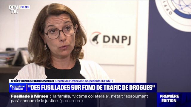 Stéphanie Cherbonnier, cheffe de l'office anti-stupéfiants: 80% des règlements de comptes sont liés au trafic