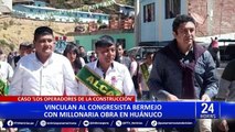 Guillermo Bermejo: audios vinculan a congresista con obra de S/4 millones en Huánuco