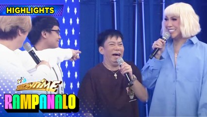 MC and Vice playfully teased Lassy with humorous remarks | It's Showtime Rampanalo