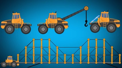 Transformer, Bridge, Solar Electric Truck, Tow Truck, Futuristic Vehicles - Kids TV Channel