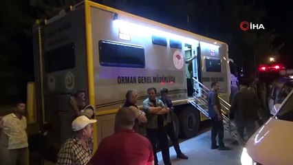 Tarım ve Orman Bakanı Yumaklı yangından etkilenen köyleri ziyaret etti