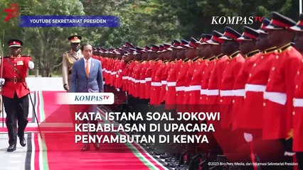 Kata Istana soal Jokowi Kebablasan di Upacara Penyambutan di Kenya