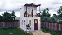 Two Storey  Tiny House ( 3 x6 Meters )