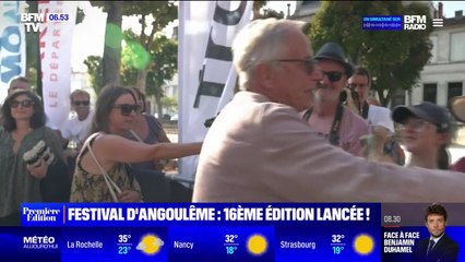 Fabrice Luchini présente le film "La petite" à l'occasion du 16e festival d'Angoulême