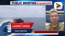 Panayam kay AFP Spox. Col. Aguilar ukol sa matagumpay na rotation at resupply mission sa Ayungin