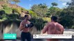 Chris Hemsworth Throws PUNCHES In Shirtless Boxing Video