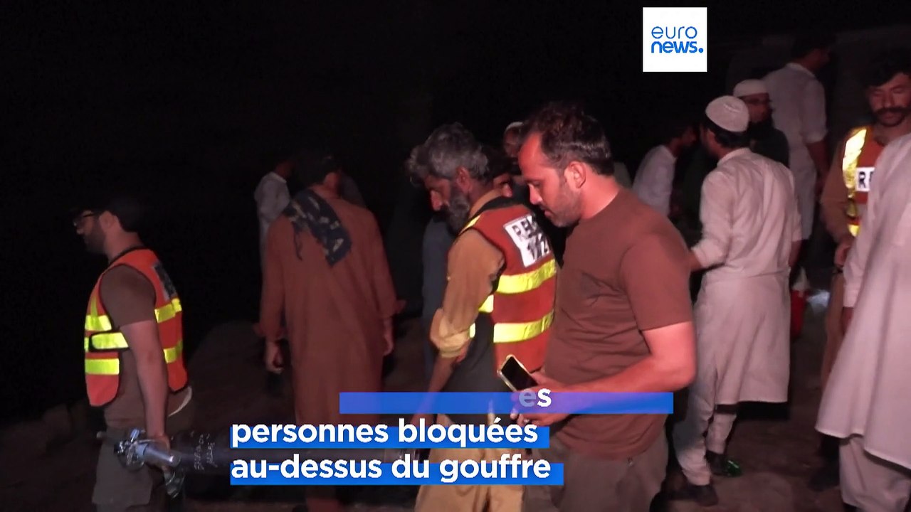Au Pakistan le sauvetage miraculeux de 8 personnes dans une télécabine en panne