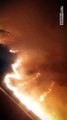 Çanakkale'de orman yangını; boğaz kapatıldı, 9 köy boşaltıldı