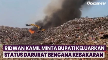 Download Video: TPA Sarimukti Terbakar, Ridwan Kamil Minta Bupati Segera Keluarkan Status Darurat Bencana Kebakaran