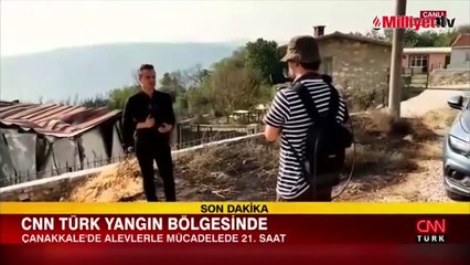 Çanakkale yangınında son durum