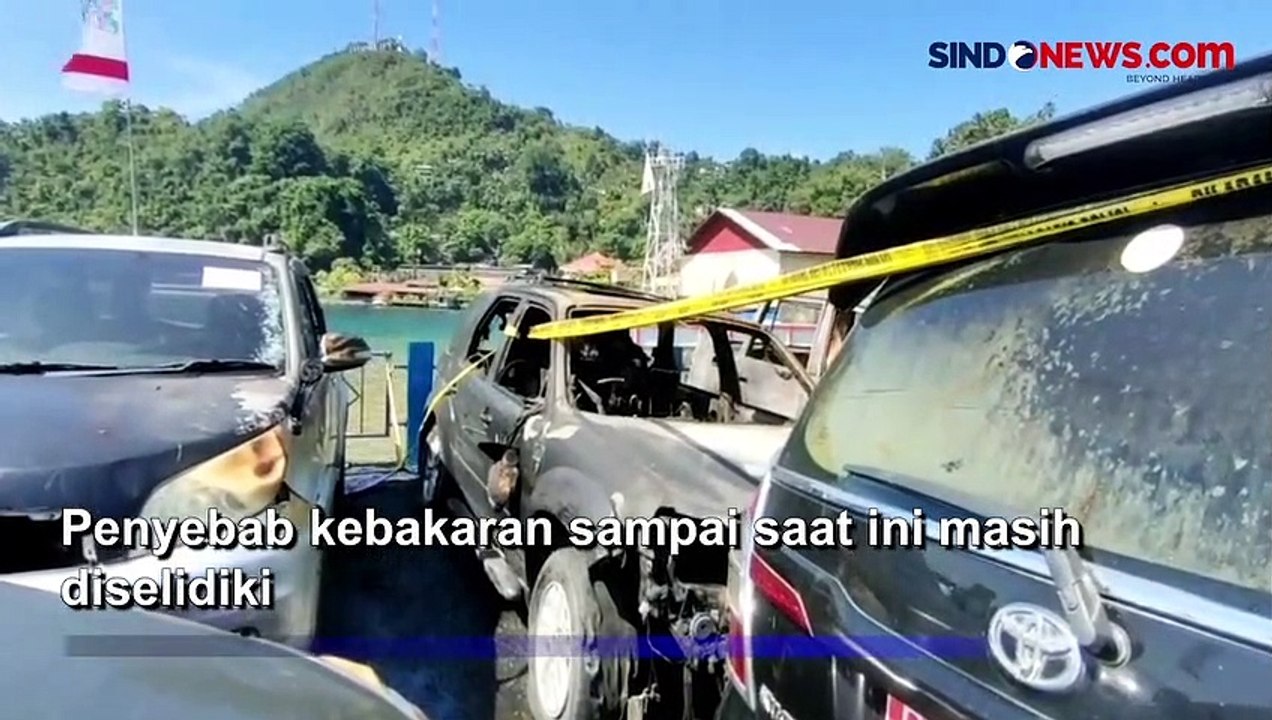 Parkir di Belakang Kantor DPRD Kota Jayapura, 12 Mobil Hangus Dilalap Api