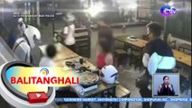 Panghoholdap ng 6 na lalaki sa isang restaurant, nahuli-cam | BT