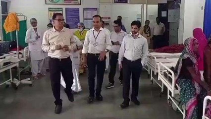 नरसिंहपुर: कायाकल्प टीम ने किया अस्पताल का औचक निरीक्षण, देखी व्यवस्थाएं