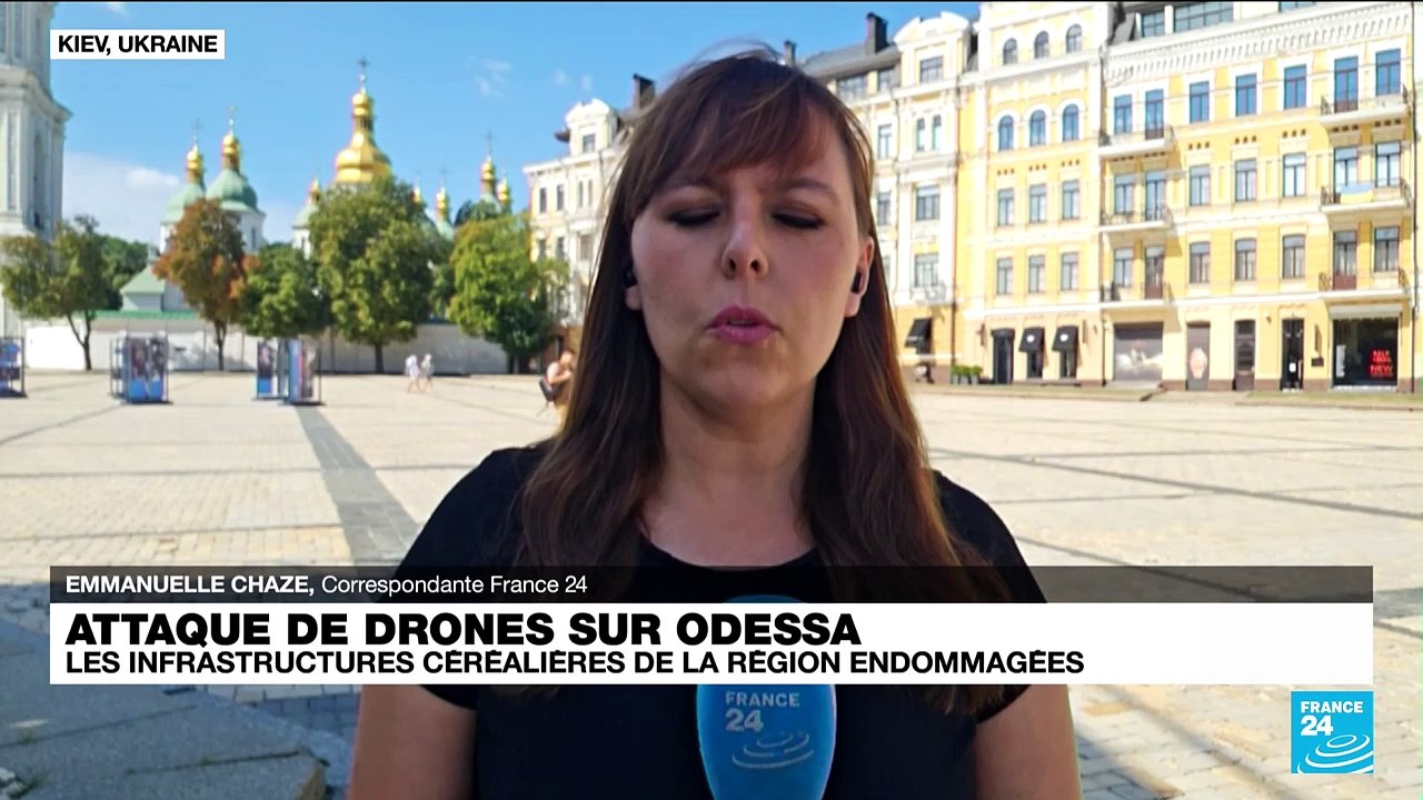 Attaque de drones sur Odessa : les infrastructures céréalières de la région endommagées