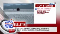2 barko na kasama sa resupply mission sa Ayungin Shoal, nakabalik na sa Palawan | GMA Integrated News Bulletin