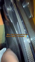 Max Verstappen Drives His Aston Martin Valkyrie