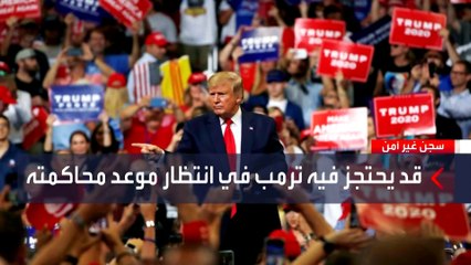 ماذا ينتظر #ترمب في سجن فولتون "المرعب"؟.. نزلاء يعانون من القذارة والحشرات وسوء التغذية #العربية