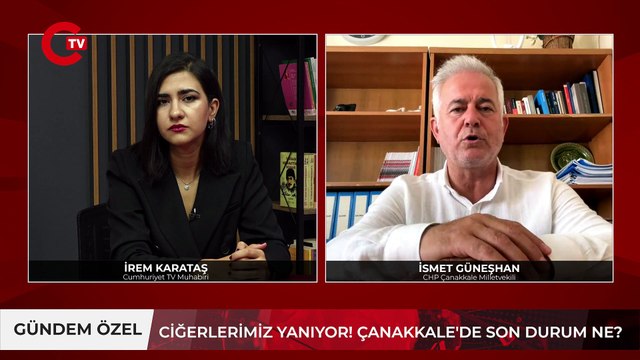 CHP Çanakkale Milletvekili bölgeden aktardı: Yangın şehre yaklaştığında rüzgar ters esmeseydi...