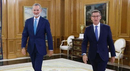 El Rey propone a Feijóo como candidato a la investidura