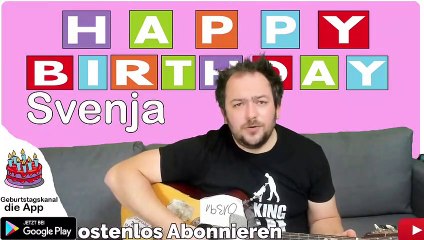 Happy Birthday, Svenja! Geburtstagsgrüße an Svenja