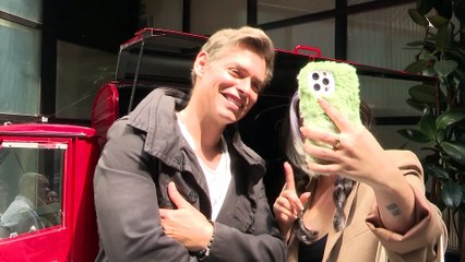 Astrid Klisans presume de su buena relación con el hijo mayor de Carlos Baute