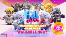 Fall Guys Warriors of Light Fame Pass Trailer