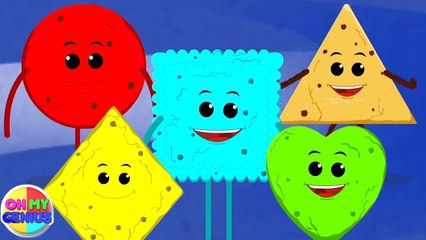 Cookies Shape Song - More Learning Videos And Nursery Rhymes