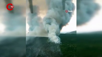 Eskişehir’de yangın: Yerleşim yerlerine yaklaşıyor!