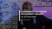 Conférence de presse de Laurent Gbagbo: Ce qu'il faut retenir