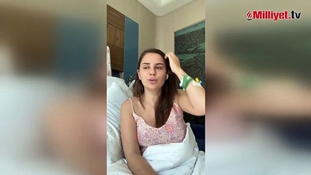 Merve Özbey hastaneden son durumunu paylaştı