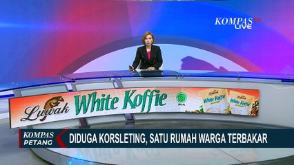 Pria di Palembang Histeris Akibat Rumahnya Ludes Terbakar