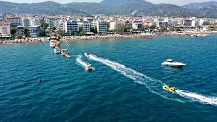 Muğla Marmaris'te Su Sporlarına Yoğun İlgi