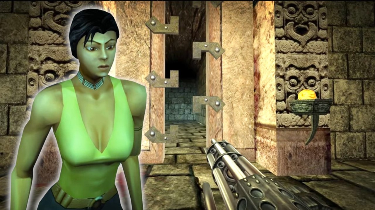 Der Dino-Shooter Turok 3 kommt endlich auf den PC, das Remaster stellt sich im Trailer vor