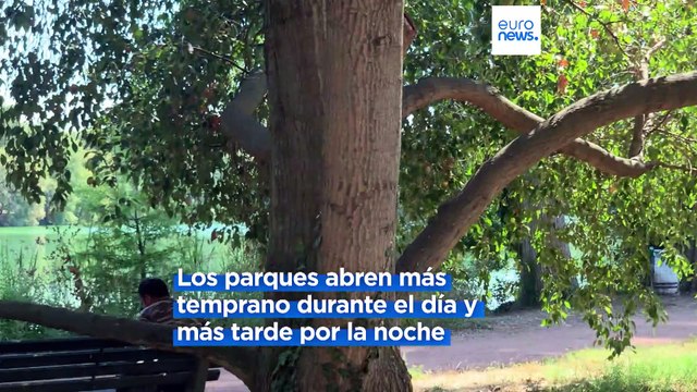 La ciudad francesa de Lyon busca adaptarse a las temperaturas récord de la ola de calor