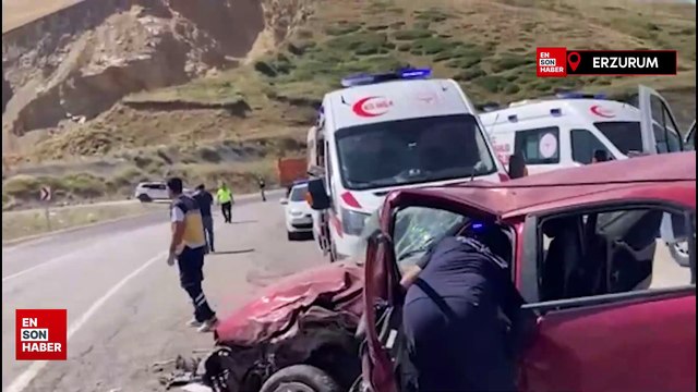 Erzurum-Bayburt karayolunda kaza