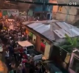 En Villa Duarte esperaban la tormenta Franklin con un teteo