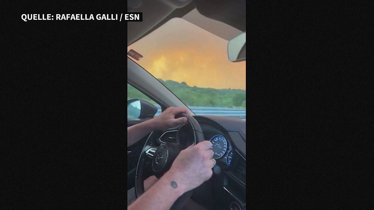 Waldbrände in Griechenland breiten sich rasant aus