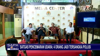 Satgas Pencemaran Udara Tetapkan  4  Tersangka Polusi Jakarta