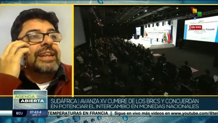 “Estamos presenciando una cooperación entre países que plantean un nuevo orden mundial”