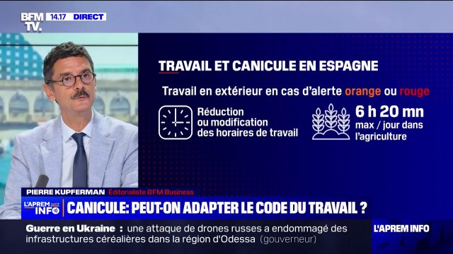 Canicule et salariés: comment nos voisins européens ont adapté leur code du travail?