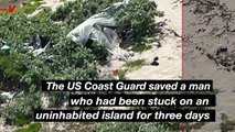 US Coast Guard Rescues Man Stranded for Three Days on an Uninhabited Island