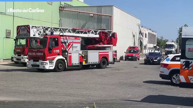 Esplosione alla Martini Mangimi di Modena, un ferito grave: il video dei soccorsi
