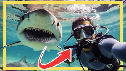 WILD Shark RECOGNIZES Human Best Friend AFTER Being SEPARATED