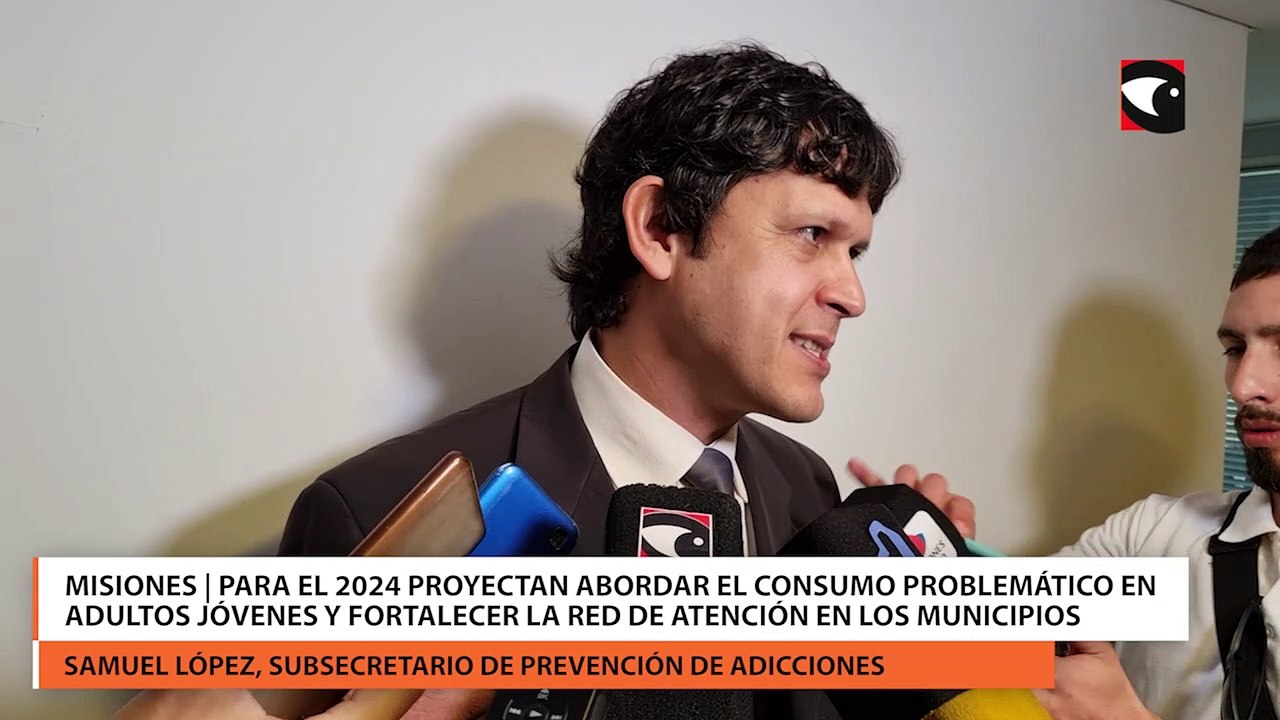 Misiones | Para el 2024 proyectan abordar el consumo problemático en adultos jóvenes y fortalecer la red de atención en los municipios