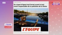 Un clapet d'égout mal fermé responsable de la pollution de la Seine - Tous sports - JO 2024