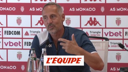 Hutter : «On se rapproche du style que je souhaite mettre en place» - Foot - L1 - Monaco