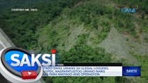 4 arestado dahil umano sa illegal logging; mga suspek, nagpapatugtog umano nang malakas para maitago ang operasyon | Saksi