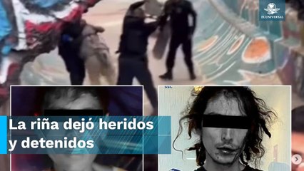 Se arma la campal entre policías y skaters en Parque Lira