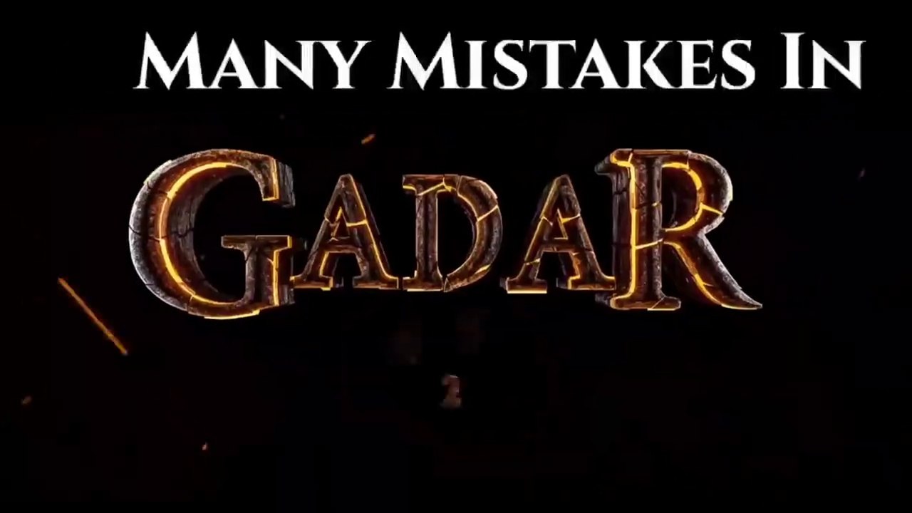 37 Mistakes In GADAR 2 _ Silly Mistakes In _Gadar 2_ _ Sunny Deol