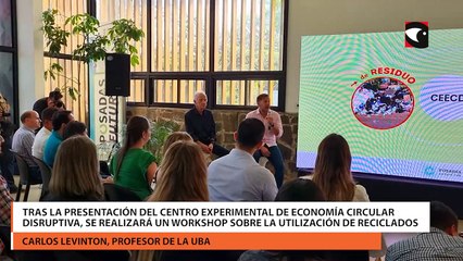 Tras la presentación del Centro Experimental de Economía Circular Disruptiva, se realizará un Workshop sobre la utilización de materiales reciclados